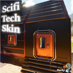 Scifi Tech Structure Skin