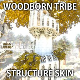 WoodBornTribes : Structure Skin (Wood Elf & Fairy & Tree)